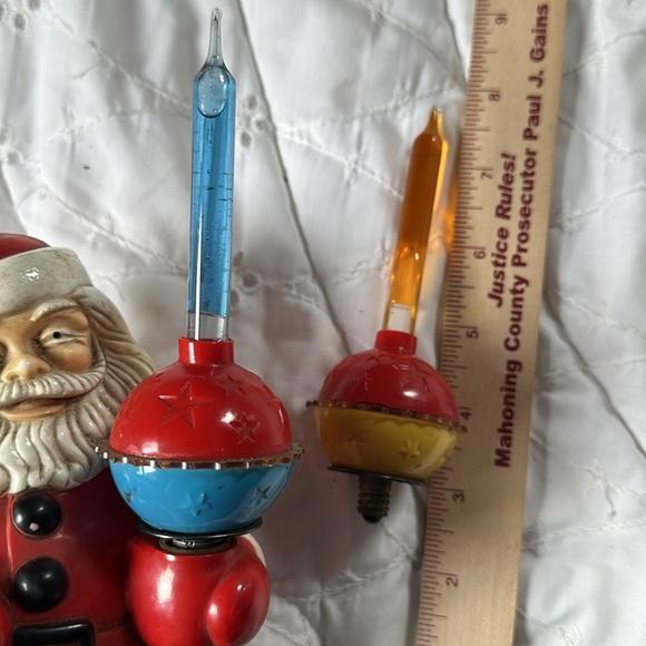 Vintage 1940's Royal Electric Christmas Santa Claus Holding C-7 Bubble Light. - Picture 8 of 16